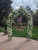 Rustic Metal Arch — Milestones