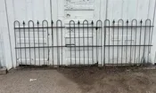 10 Feet of Wrought Iron Hairpin Fencing GA21279