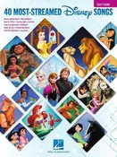 40 Most Streamed Disney Songs Easy Piano Book