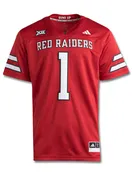 Adidas Texas Tech #1 Premium Jersey