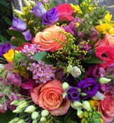 Designers Choice Vase of Mixed Seasonal Flowers