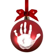 babyprints ball ornament