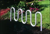 Contemporary Loop Bicycle Rack