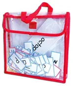 Vinyl Velcro Storage Pouch with Handle