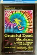BGP-17 - Grateful Dead - Santana/David Lindley - Mountain Aire - 1987 Poster - Calaveras County - CGC Graded 9.9 Mint