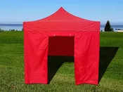 10' Apex Series Double Zippered Doorway - Solid Sidewall