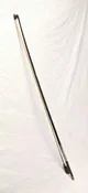 Vintage 4/4 29" Round Stick Viola Bow 62 Grams Abalone Silver Lapping ref 152450