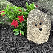 12″ Boulder Standing Hedgehog