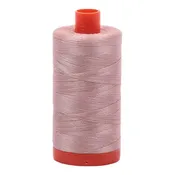 Antique Blush 50wt Aurifil 100% Cotton Mako Thread Large Spool 1,422