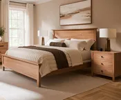 Amanda Flat Panel Bedroom Collection | The Wood Carte