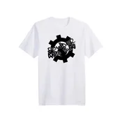 Powder and Sun Rocky Over Logo T-Shirt