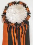 RAW Single Garter Base 6.5″ Black – Orange