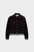 ADI TRUCKER JACKET in Flock Denim Brown