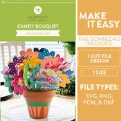 Candy Bouquet (Downloadable Cut File Design)