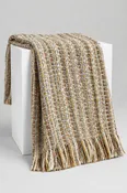 Bedford Cottage Stria Throw 40"x70" Mineral
