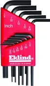 11-piece Short Arm Hex Key Set, Sae Sizes .050 To 1/4