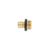 Brass Male Garden Hose Quick Connect Fitting - Model 58119n For Fast Disconnect EA
