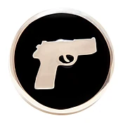 Beretta Cufflink Front x 1