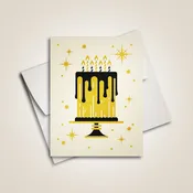 Birthday Cake - Greeting Card
