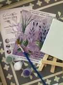Art To Go mini paint kit Wildflowers | The Painted Petal | Art Design Studio | Sanford NC