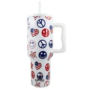 American Star Tumbler w/ Handle