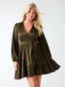 Betty Blue Wrap Dress