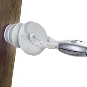 Dare, White Ring Insulator, 10/Bag