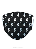 Adult Face Mask - Lightning Bolt