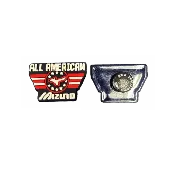 All-American Mizuno Croc Charm