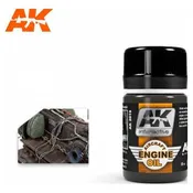 AK Enamel Aircraft Engine Oil Enamel Paint 35mL