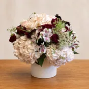 Burgundy & Blush Bloom Arrangement