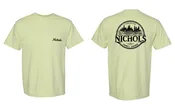 Nichols Logo Tee - Celadon
