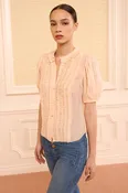 Adira Blouse - Blush