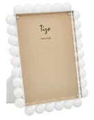 Acrylic Frame With White Bubbles