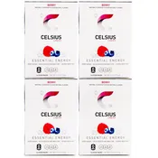 Celsius On-The-Go Zero Sugar Powder Stick Drink Mix 4 Pack