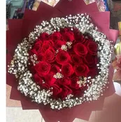 50 RED ROSES