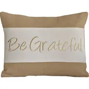 Be Grateful Pillow - 14x18