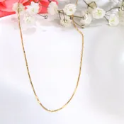 14K Gold  Cable Chain 1mm 16in