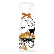 Black Cat Lanterns Towel Set