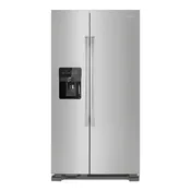 Amana 24.5 Cu. Ft. Side-by-Side Refrigerator with Water & Ice Dispenser