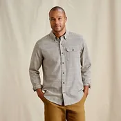 Spencer Houndstooth Pure Cotton Long-Sleeve Shirt