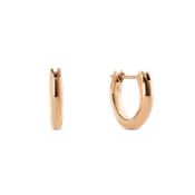 Arch Earrings Rose Gold 9mm