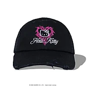 Anti Social Social Club x Hello Kitty Ethereal Dad Cap (Black)