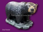 520# LARGE BLACK WALKING BEAR