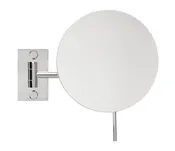 Brot EPURE Single Arm Wall Mounted Mirror, 9 Inch Diameter