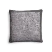 After The Storm Dec Pillow Charcoal and Silver