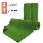 DIY 10' Artificial Grass Turf for Dogs Pet, Outdoor, Playset, 0.8" Pile