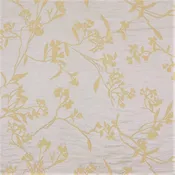 Fabric Robert Allen Beacon Hill Thale Cress Yellow Lotus Embroidery Silk 15II