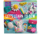 Ann Williams Craft-tastic® Let’s Learn to Sew - Kids’ Beginner Sewing Kit