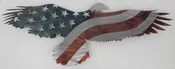 24" Patriotic Eagle